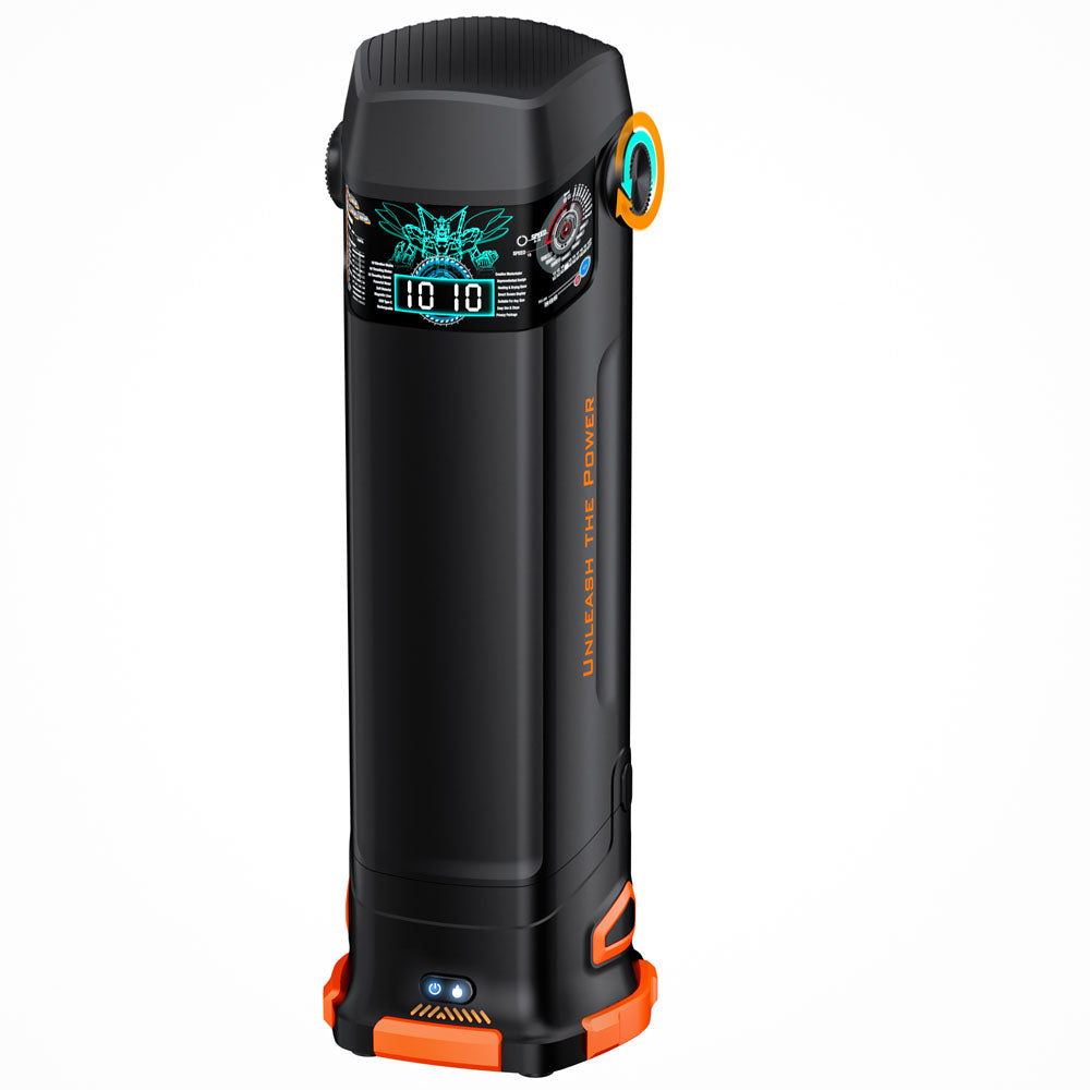 CyberSkin B-Titan - Black USB Rechargeable Thrusting & Vibrating Auto Masturbator with Heater